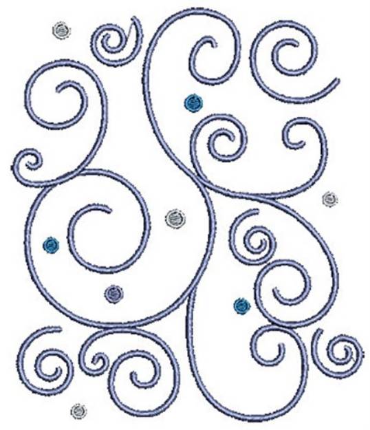 Picture of Scrollworks Swirls Machine Embroidery Design