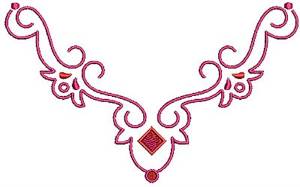 Picture of Scrollworks Border Machine Embroidery Design