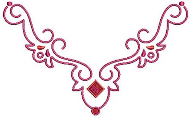 Picture of Scrollworks Border Machine Embroidery Design