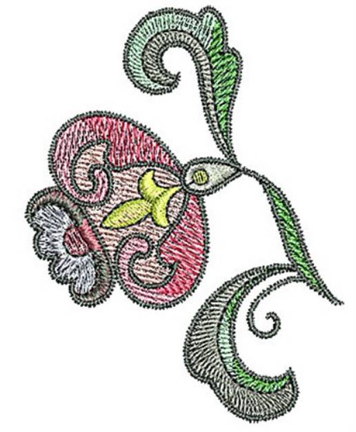 Picture of Tudor Blossom Machine Embroidery Design