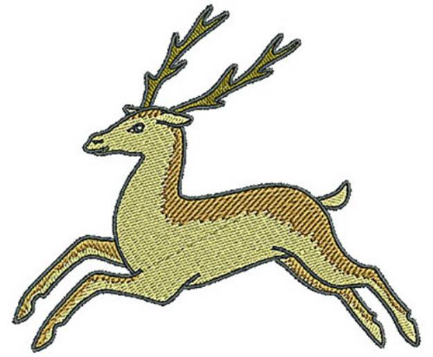 Picture of Tudor Deer Machine Embroidery Design