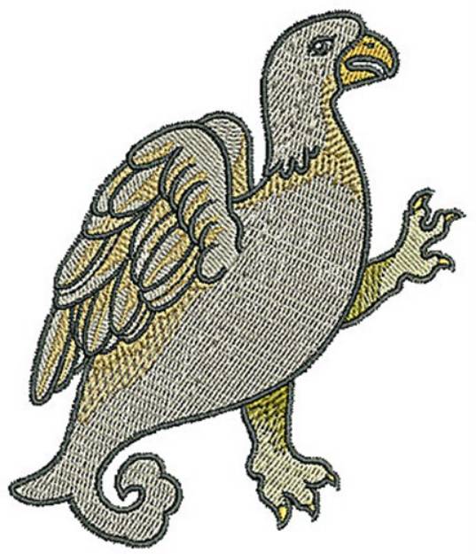 Picture of Bird Tudor Machine Embroidery Design