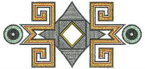 Picture of Southwestern Border Machine Embroidery Design