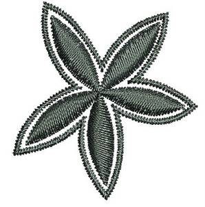 Picture of Southwestern Leaves Machine Embroidery Design