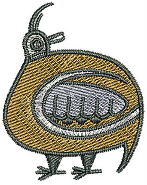 Picture of Southwest Quail Machine Embroidery Design