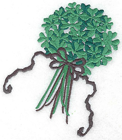 Shamrock Bouquet Machine Embroidery Design