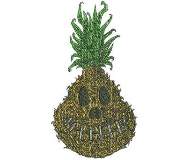 Picture of Shrunken Pineapple Realistic Machine Embroidery Design