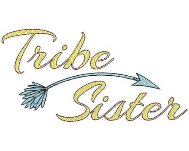 Picture of Tribe Sister Machine Embroidery Design