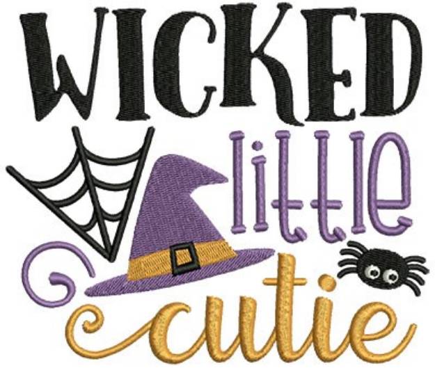 Picture of Wicked Little Cutie Machine Embroidery Design