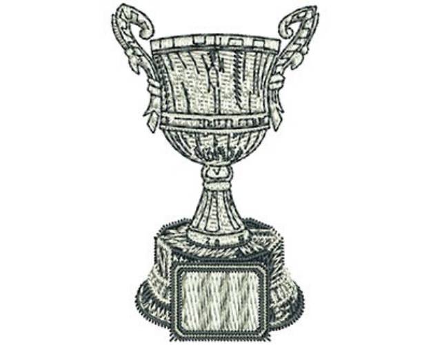 Picture of Champion Trophy Machine Embroidery Design