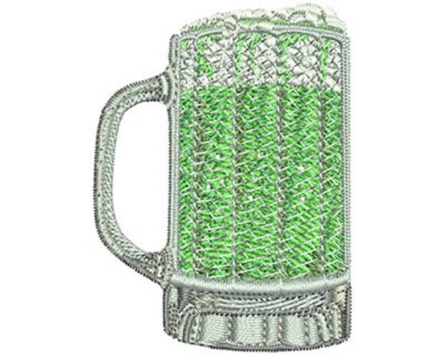 Picture of GREEN BEER Machine Embroidery Design