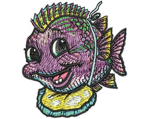 Picture of Baby Fish Machine Embroidery Design