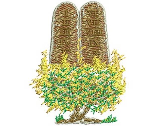 Picture of BURNING BUSH Machine Embroidery Design