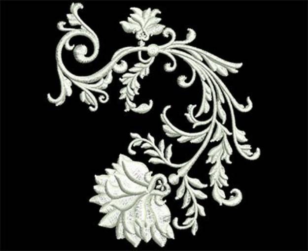 Picture of Flower Decor Machine Embroidery Design
