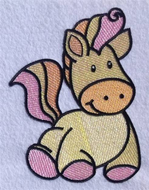 Picture of Pony Machine Embroidery Design