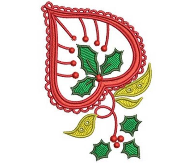 Picture of ChristmasPaisley-02 Machine Embroidery Design