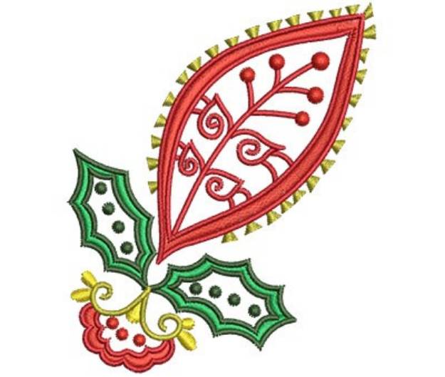 Picture of ChristmasPaisley-08 Machine Embroidery Design