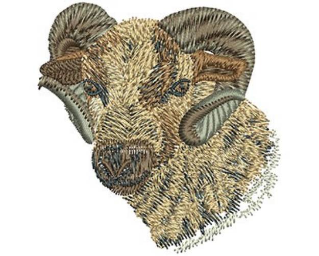 Picture of RAM Machine Embroidery Design