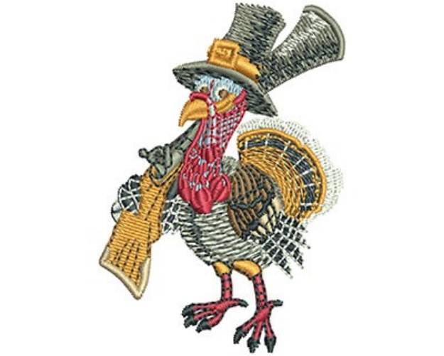 Picture of TURKEY SHOOT Machine Embroidery Design