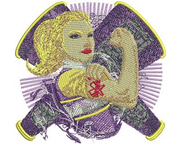 Picture of CHEERLEADING STRONG Machine Embroidery Design