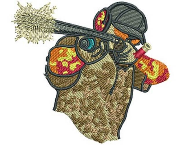Picture of SHOTGUN POINTING Machine Embroidery Design