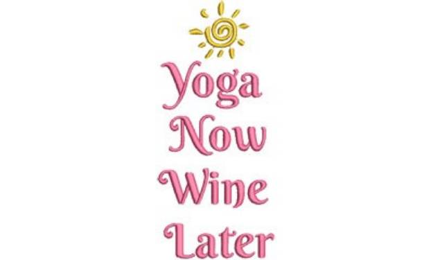 Picture of Yoga Now Machine Embroidery Design