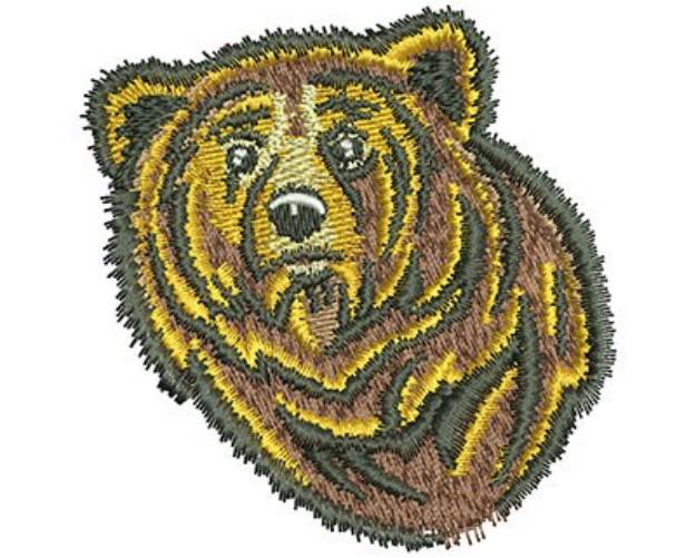 Picture of Grizzley Bear Machine Embroidery Design