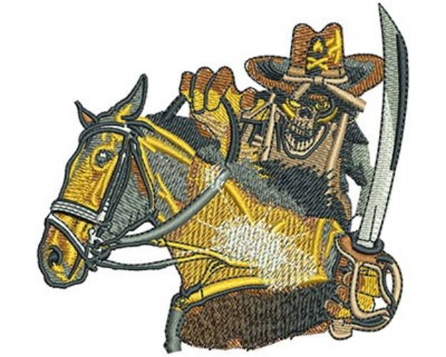 Picture of Army Calvary Machine Embroidery Design