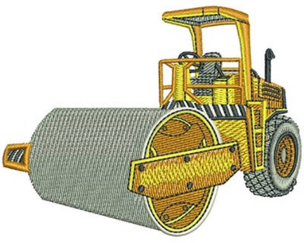 Picture of Steam Roller Machine Embroidery Design