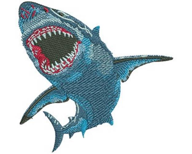 Picture of Shark Attack  Machine Embroidery Design