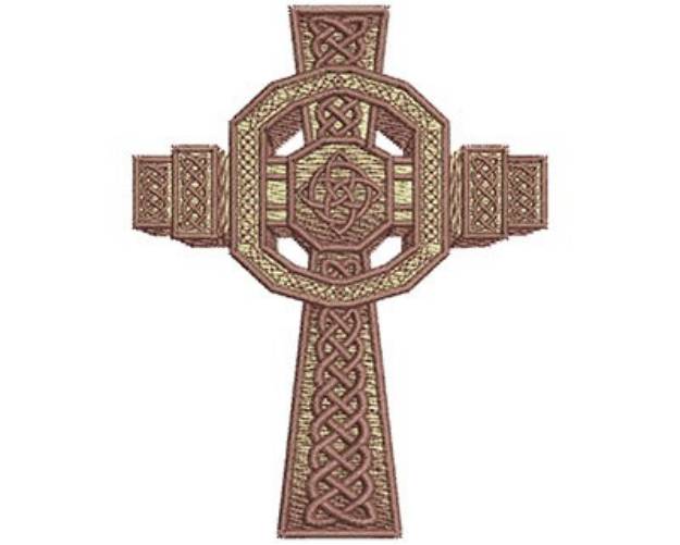 Picture of Celtic Irish Cross Machine Embroidery Design
