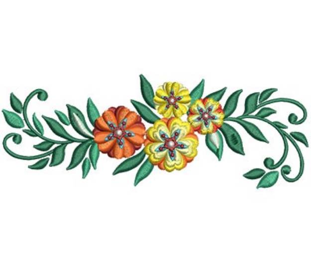 Picture of Floral Border Edge
