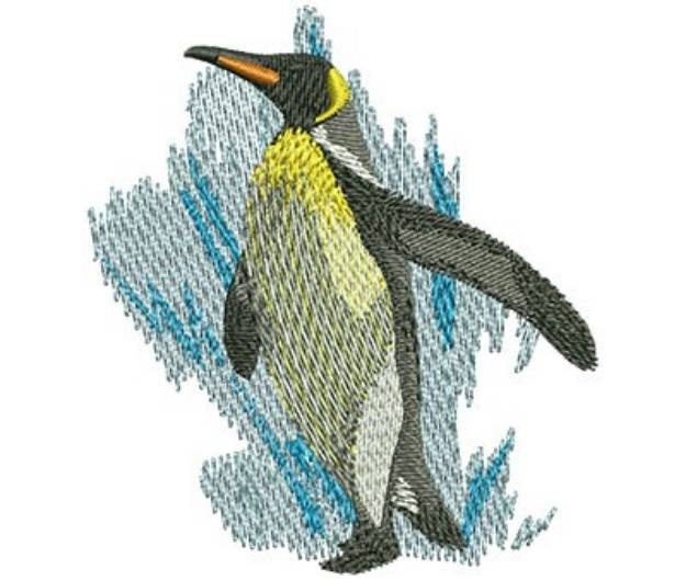 Picture of Artic Penguin Machine Embroidery Design