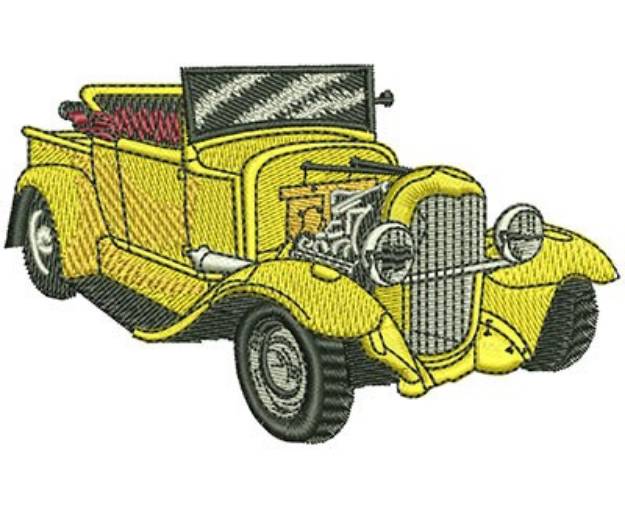 Picture of Ford Convertible Machine Embroidery Design