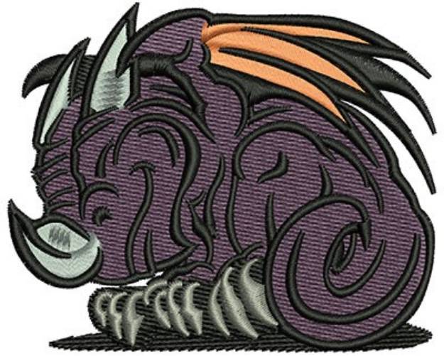 Picture of Cartoon Monster Machine Embroidery Design