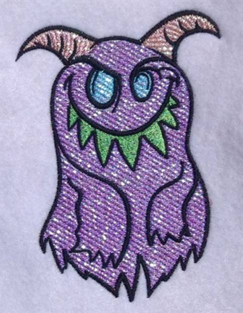 Picture of Silly Monster Applique Machine Embroidery Design