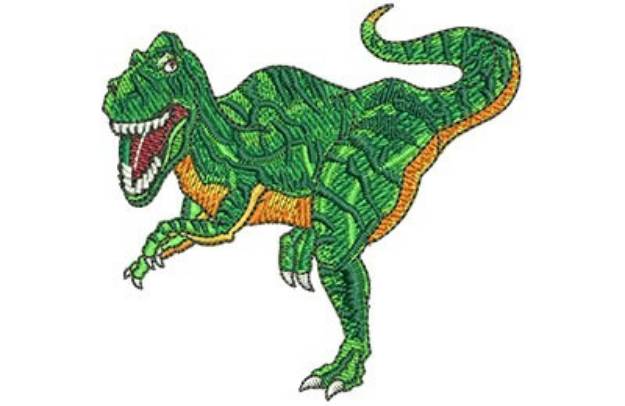 Picture of Velociraptor Machine Embroidery Design