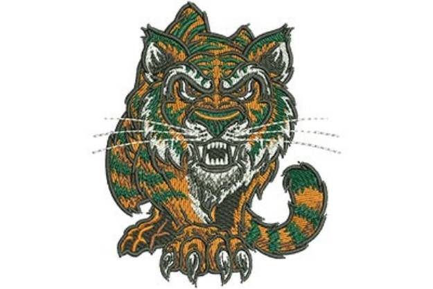 Picture of Prowling Tiger Machine Embroidery Design