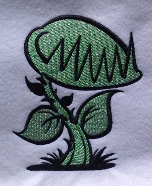 Picture of Plant Monster Applique Machine Embroidery Design
