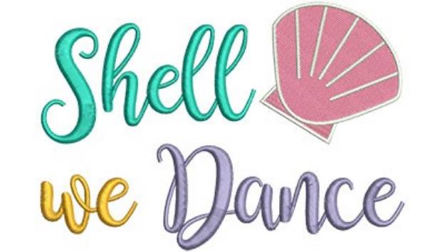 Picture of Shell We Dance Machine Embroidery Design