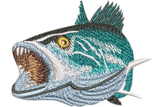 Picture of Speckled Trout Machine Embroidery Design