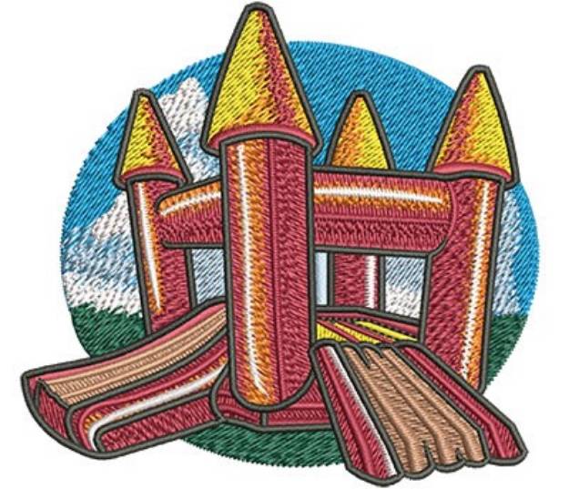 Picture of BOUNCE CASTLE Machine Embroidery Design