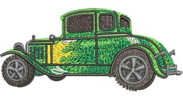 Picture of OLD SCHOOL CAR Machine Embroidery Design