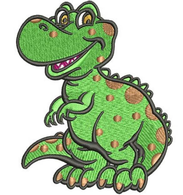 Picture of LIL T-REX Machine Embroidery Design