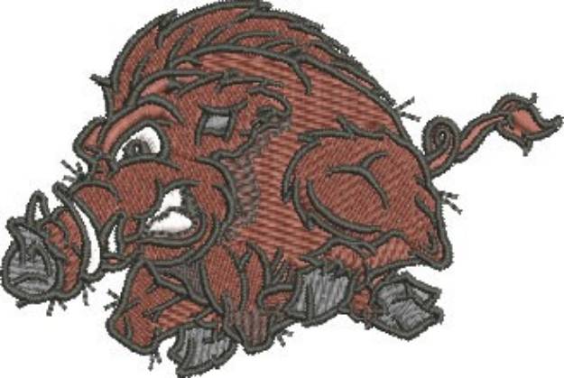 Picture of Wild Boar Machine Embroidery Design