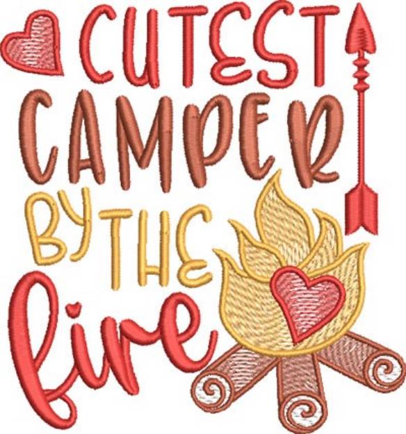 Picture of Cutest Camper Machine Embroidery Design