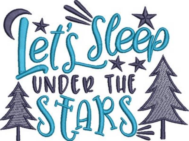 Picture of Under The Stars Machine Embroidery Design