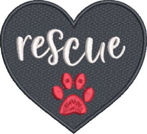 Picture of Rescue Machine Embroidery Design