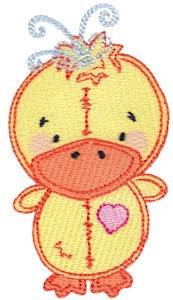 Picture of Baby Dolls Duckling Machine Embroidery Design