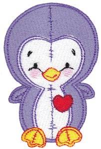 Picture of Baby Dolls Penguin Machine Embroidery Design